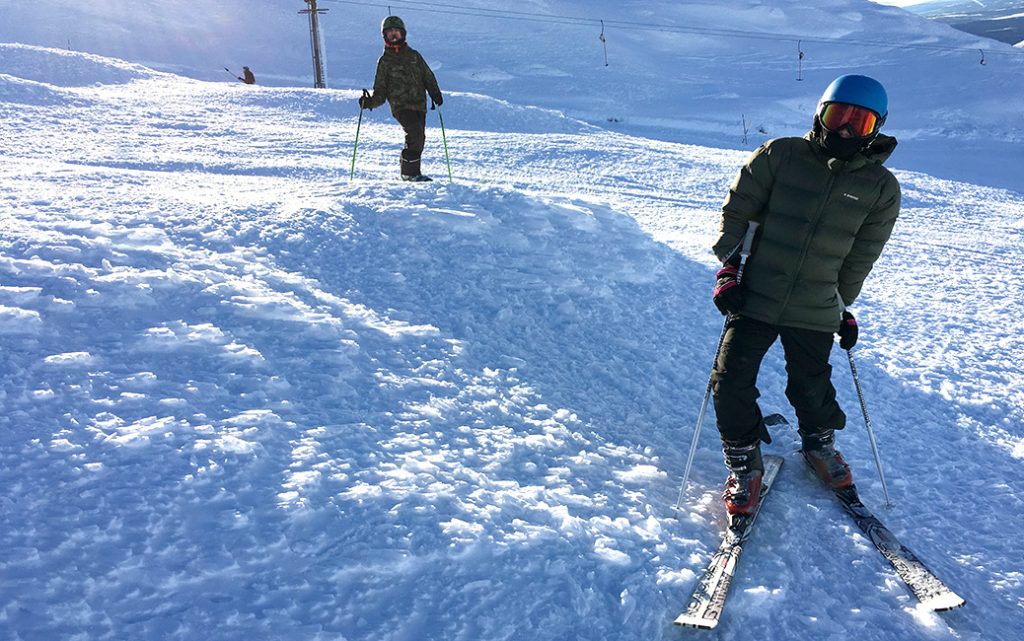 Skidåkare i Åre.